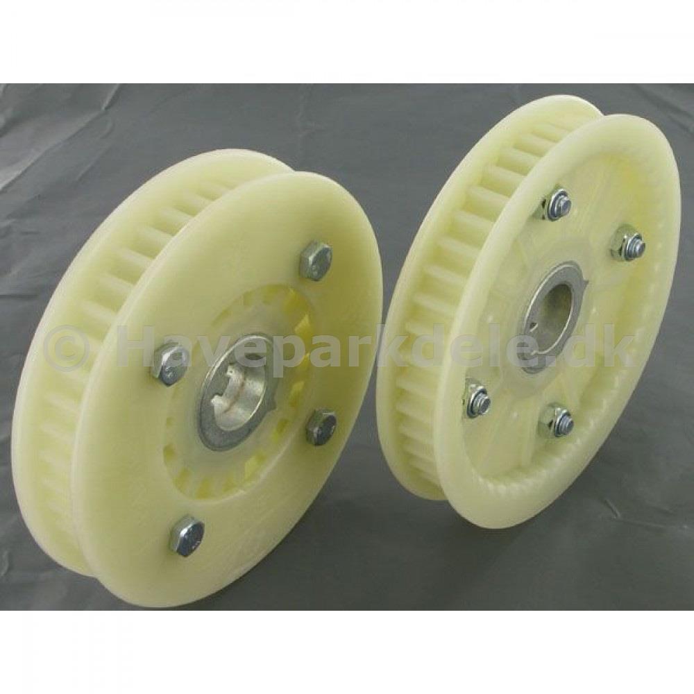 Pulley toothed Satz 2 Stk