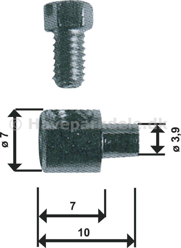 Kabelstop til 2,4 mm