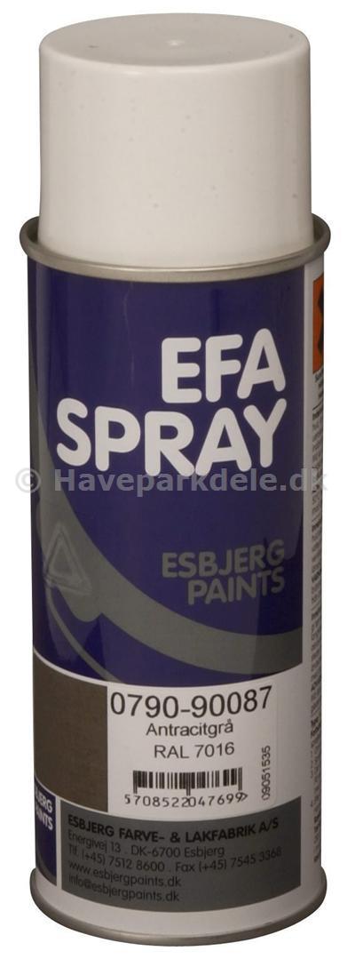 Spraymaling Antracitgrå