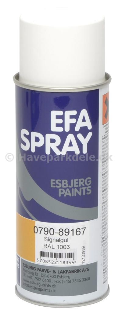 Spraymaling, Ral farver