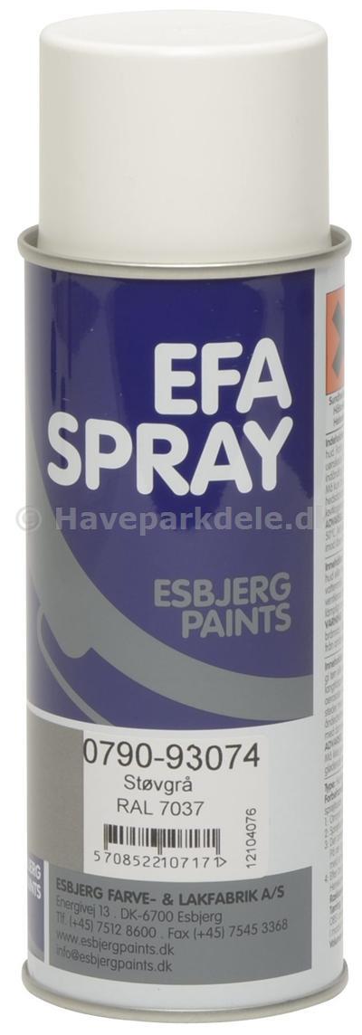 Spraymaling Støvgrå