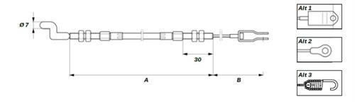 PTO cable