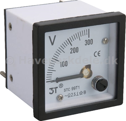 B&S Voltmeter 0-300V